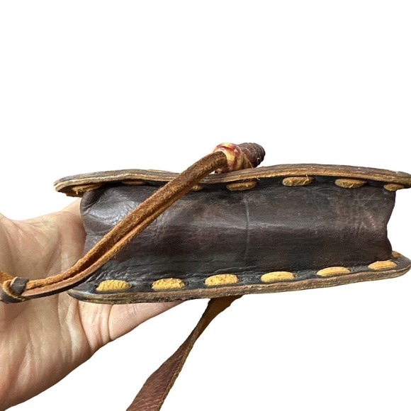 HANDCRAFTED Leather Custom Made Crossbody - Picture 3 of 11